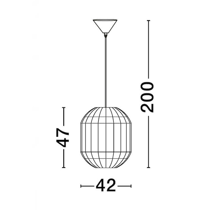 Nova Luce Bola függesztett lámpa II.