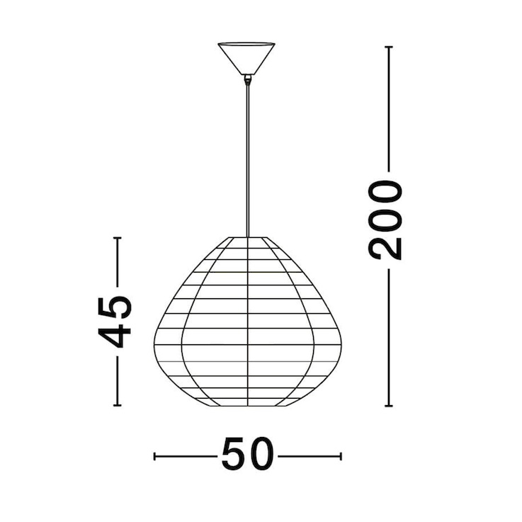 Nova Luce Melody függeszték V.