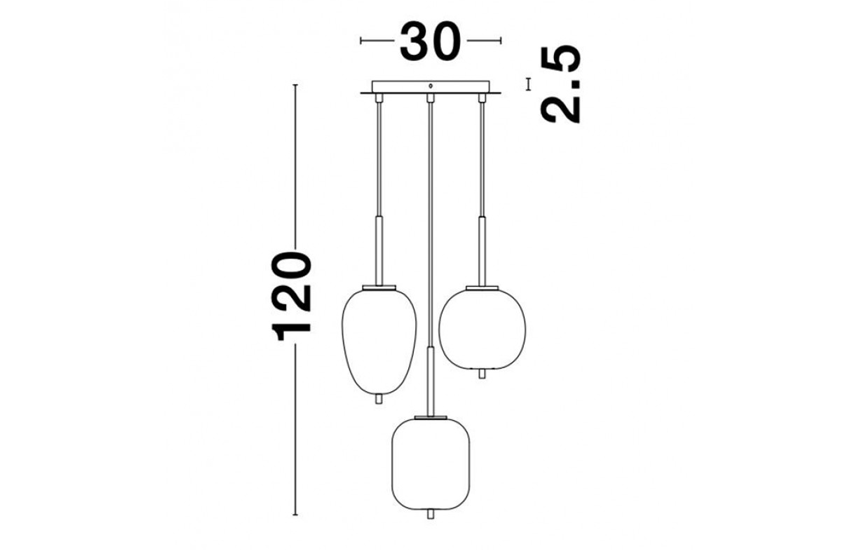 Lato Trio I. függeszték