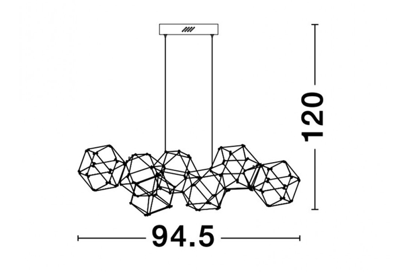 Nebula LED függeszték I.