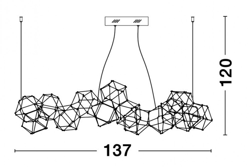 Nebula LED függeszték II.