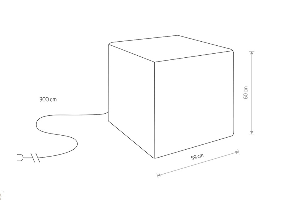 Cumulus Cube II. kültéri hangulatvilágítás