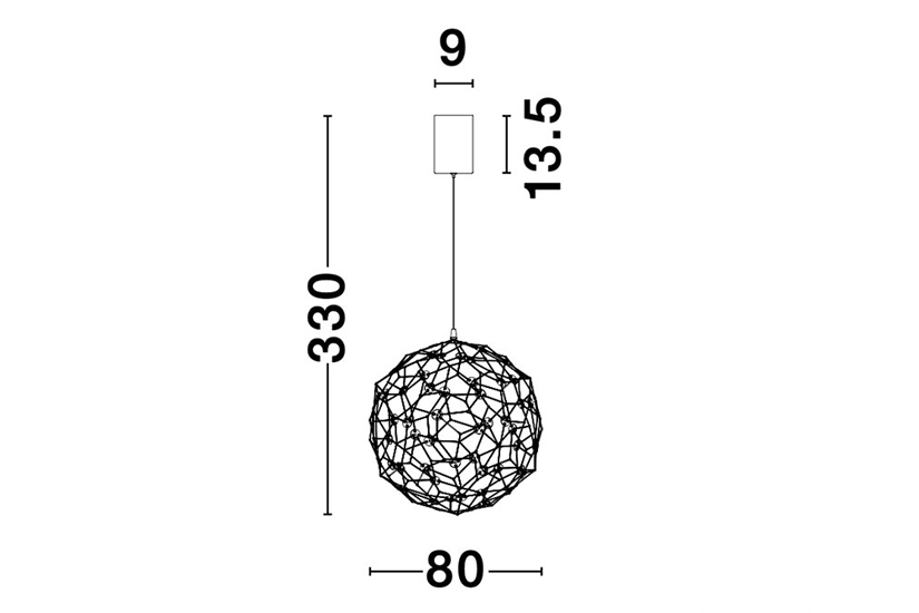 Sole LED függeszték II.